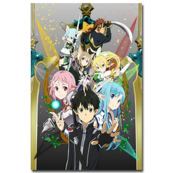 NICOLESHENTING Sword Art Online 2 Kirito Asuna Silk poster 12x18 24x36" Anime Pictures For Bedroom Living Room Decor 034
NICOLESHENTING Sword Art Online 2 Kirito Asuna Silk poster 12x18 24x36" Anime Pictures For Bedroom Living Room Decor 034