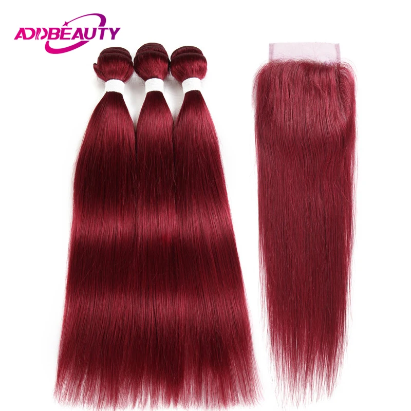 Human Hair Bundle With Closure BURG Color Wine Red Burgundy Pre-colored 4x4 Lace Brazilian Straight Remy Weave Free Middle Part
Human Hair Bundle With Closure BURG Color Wine Red Burgundy Pre-colored 4x4 Lace Brazilian Straight Remy Weave Free Middle Part