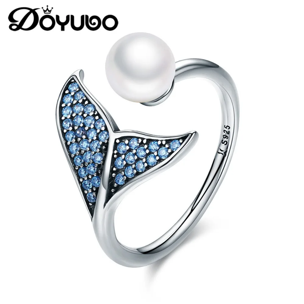 Кольцо DOYUBO AGB008 женское из серебра роскошное Ювелирное Украшение на годовщину с