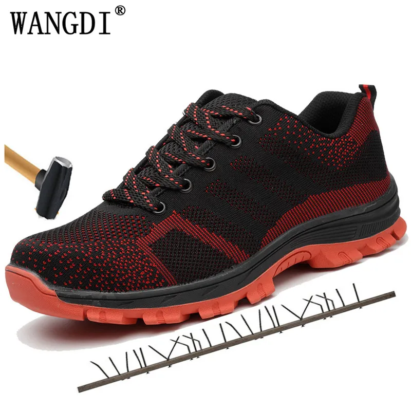 Men's Breathable Steel Toe Cap Work Safety Shoes Men Outdoor Anti-slip Steel Puncture Proof Construction Safety Boots Shoes
Men's Breathable Steel Toe Cap Work Safety Shoes Men Outdoor Anti-slip Steel Puncture Proof Construction Safety Boots Shoes