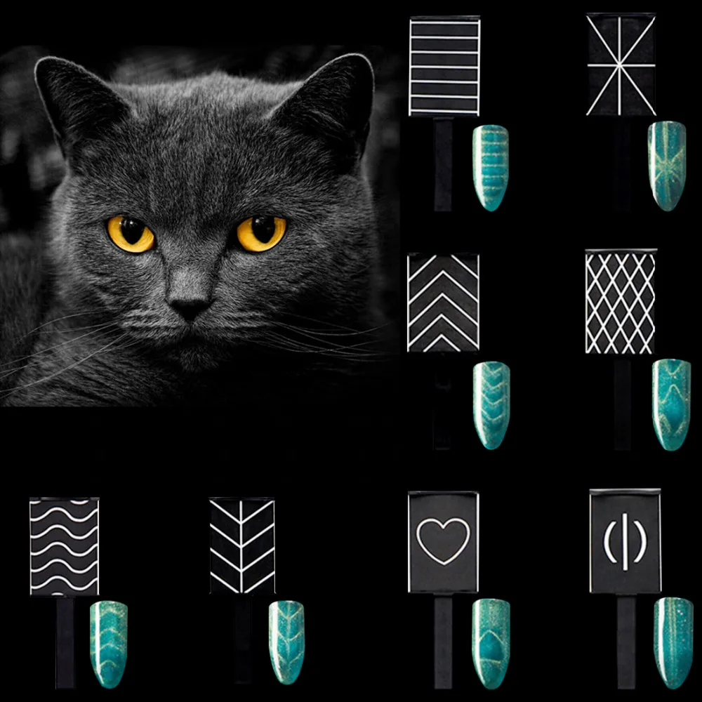 3D Magical 9 Design Effects Cat Eye Magnetic Stick Strong Magnet for Gradients Cat Eye UV Gel Nail Polish DIY Nail Art Tools
3D Magical 9 Design Effects Cat Eye Magnetic Stick Strong Magnet for Gradients Cat Eye UV Gel Nail Polish DIY Nail Art Tools