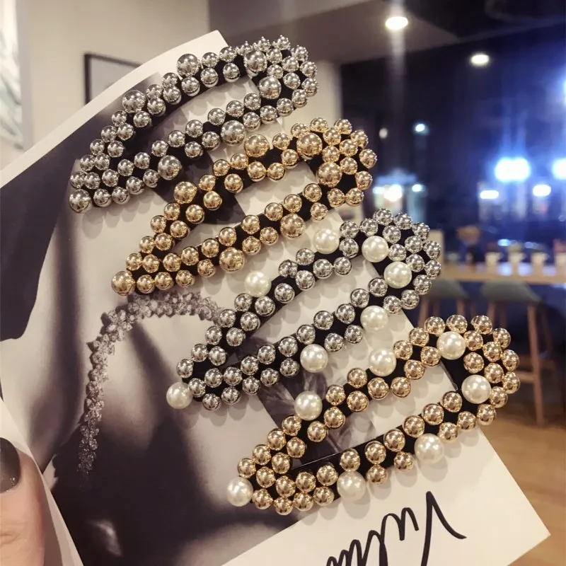 1PC Women Stylish Metal Full Pearl Hairpins Lady Simple Hair Clips Barrettes Headwear Hair Styling Tools Accessories
1PC Women Stylish Metal Full Pearl Hairpins Lady Simple Hair Clips Barrettes Headwear Hair Styling Tools Accessories
