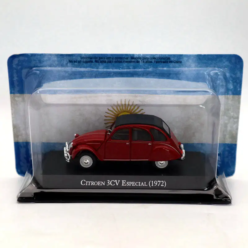 IXO Altaya 1:43 Citroen 3CV Especial 1972 Red Diecast Models Limited Edition Collection Toys car
IXO Altaya 1:43 Citroen 3CV Especial 1972 Red Diecast Models Limited Edition Collection Toys car