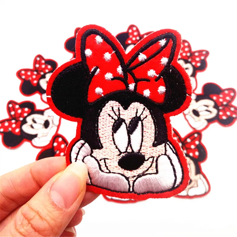 10Pcs Minnie Embroidered Patches Badges Iron On Sewing Parches For Clothes Bags Applique Embroidery DIY Garment Apparel Stickers
10Pcs Minnie Embroidered Patches Badges Iron On Sewing Parches For Clothes Bags Applique Embroidery DIY Garment Apparel Stickers