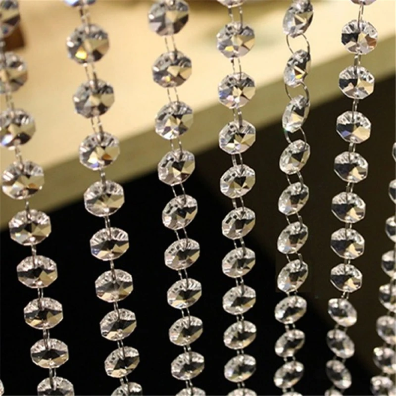 100cm Home Crystal Clear Acrylic Bead Garland Chandelier Hanging Wedding Decoration Party Decor Curtain Rain
100cm Home Crystal Clear Acrylic Bead Garland Chandelier Hanging Wedding Decoration Party Decor Curtain Rain