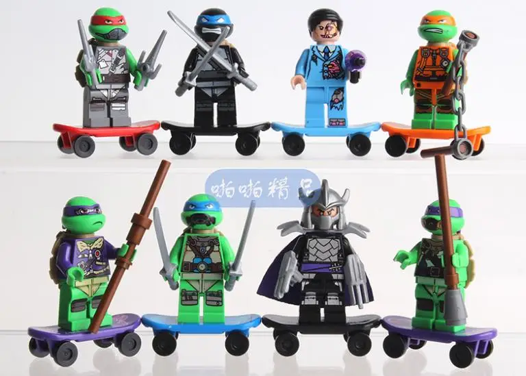 8pcs Turtles Decool Building Bricks Blocks Sets Figure Toys Compatible With Lego Decool 501-508
8pcs Turtles Decool Building Bricks Blocks Sets Figure Toys Compatible With Lego Decool 501-508