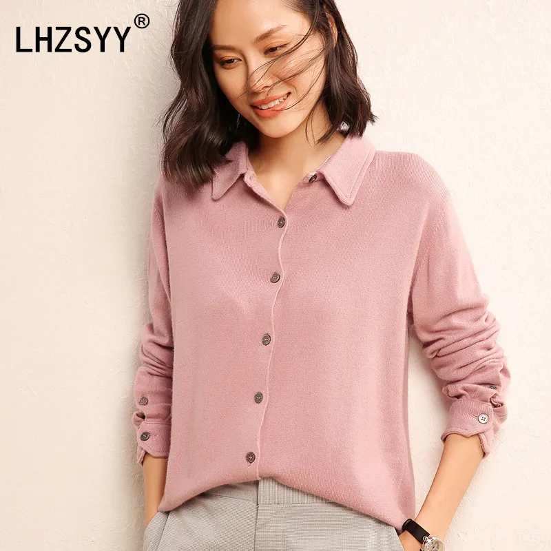 LHZSYY Autumn New Women's Cashmere Cardigan Solid color Sweater Soft Wild Jacket Winter Warm Shirt Short Quality Female Cardigan
LHZSYY Autumn New Women's Cashmere Cardigan Solid color Sweater Soft Wild Jacket Winter Warm Shirt Short Quality Female Cardigan