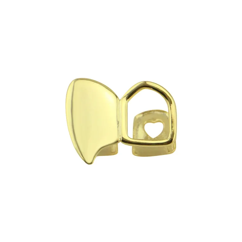 Hip Hop Grills Vampire Fang Gold Teeth Grills Hollow Top Upper Grills Dental Tooth Caps Halloween Body Jewelry Party
Hip Hop Grills Vampire Fang Gold Teeth Grills Hollow Top Upper Grills Dental Tooth Caps Halloween Body Jewelry Party