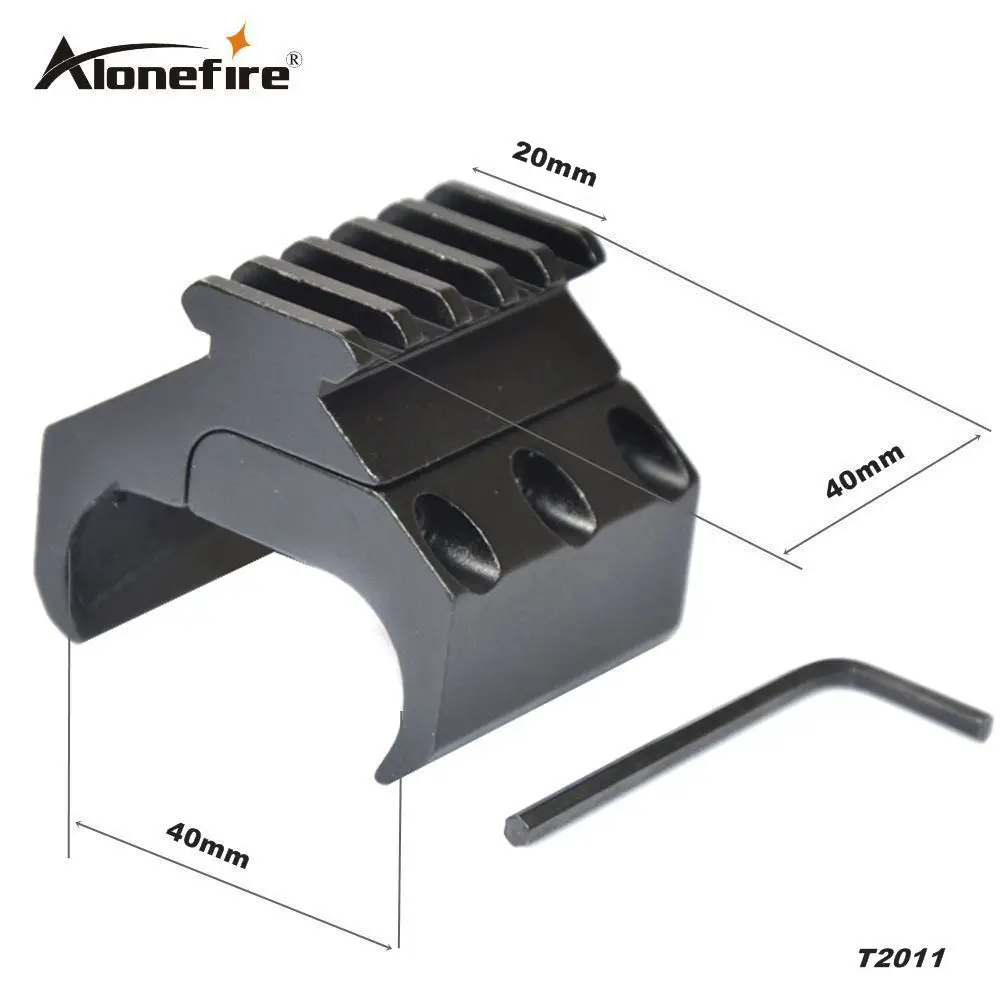 AloneFire T2011 Single/Double Tube Picatinny Rail Adaptor for 20mm Rail Mount Hunting Tactical Accessories
AloneFire T2011 Single/Double Tube Picatinny Rail Adaptor for 20mm Rail Mount Hunting Tactical Accessories