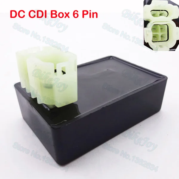 6 Pin DC CDI Ignition Box For GY6 50cc 125cc 150cc Moped Scooter ATV Quad Go Kart Buggy Motorcycle Motocross
6 Pin DC CDI Ignition Box For GY6 50cc 125cc 150cc Moped Scooter ATV Quad Go Kart Buggy Motorcycle Motocross