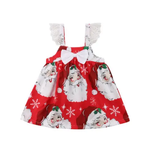 Sweet Toddler Kids Baby Girls Xmas Lace Bow Party Dress Sleeveless Dress Clothes Size 3-7T
Sweet Toddler Kids Baby Girls Xmas Lace Bow Party Dress Sleeveless Dress Clothes Size 3-7T