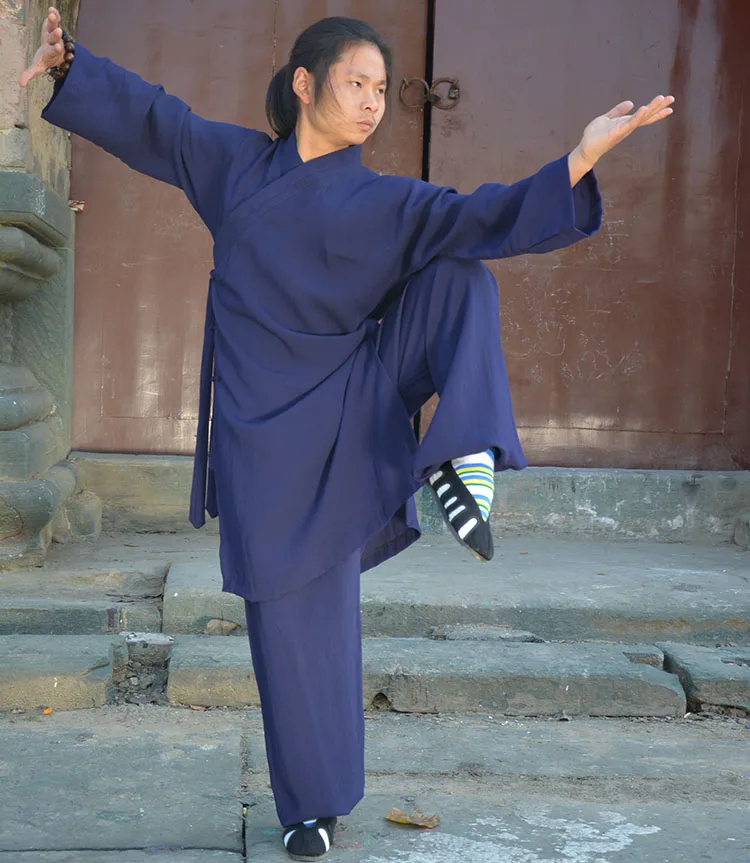 Wudang даосская форма для кунгфу Тай Чи халат шаолин одеяния буддийских монахов