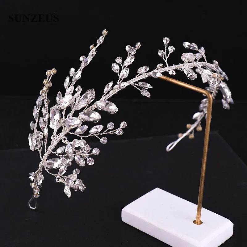2019 Latest Silver Wedding Headband Hand-made Crystal Tiaras And Crowns For Brides Couronne Mariage SQ0332
2019 Latest Silver Wedding Headband Hand-made Crystal Tiaras And Crowns For Brides Couronne Mariage SQ0332