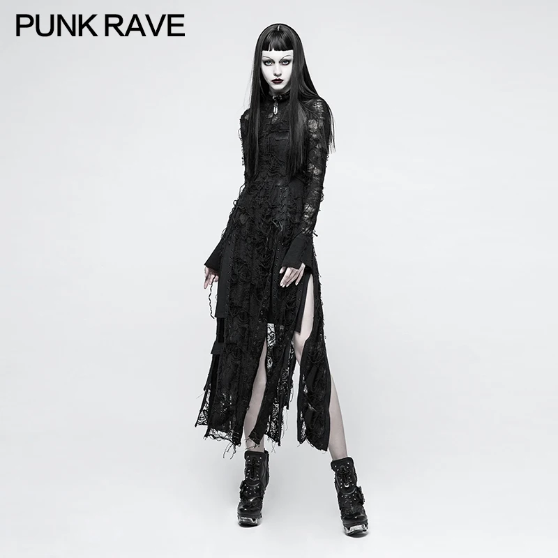 Punk Rave New Gothic Retro Lace Rope rose lace mesh Dress Sexy Gothic clothing OPQ200
Punk Rave New Gothic Retro Lace Rope rose lace mesh Dress Sexy Gothic clothing OPQ200