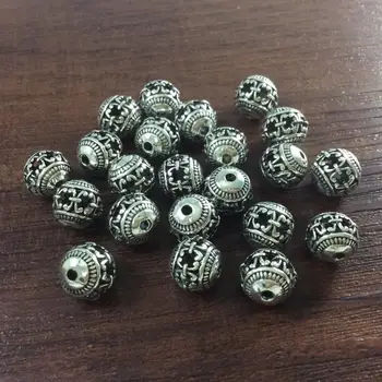 20pcs x 10mm Antique Silver , Metal Beads , Metal Spacer, Tibetan Style Beads , Crafted supplies findings
20pcs x 10mm Antique Silver , Metal Beads , Metal Spacer, Tibetan Style Beads , Crafted supplies findings