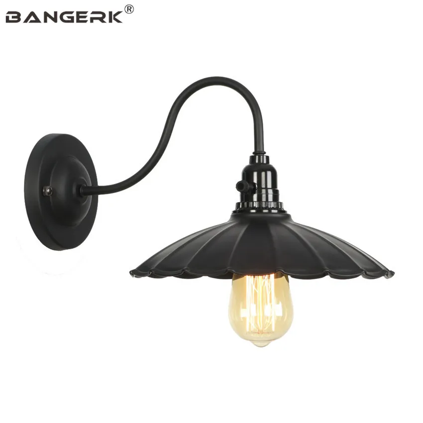 American Industrial Edison Wall Lights E27 LED Sconces Switch Black Iron Vintage Loft Wall Lamp Home Decor Lighting Wandlamp
American Industrial Edison Wall Lights E27 LED Sconces Switch Black Iron Vintage Loft Wall Lamp Home Decor Lighting Wandlamp