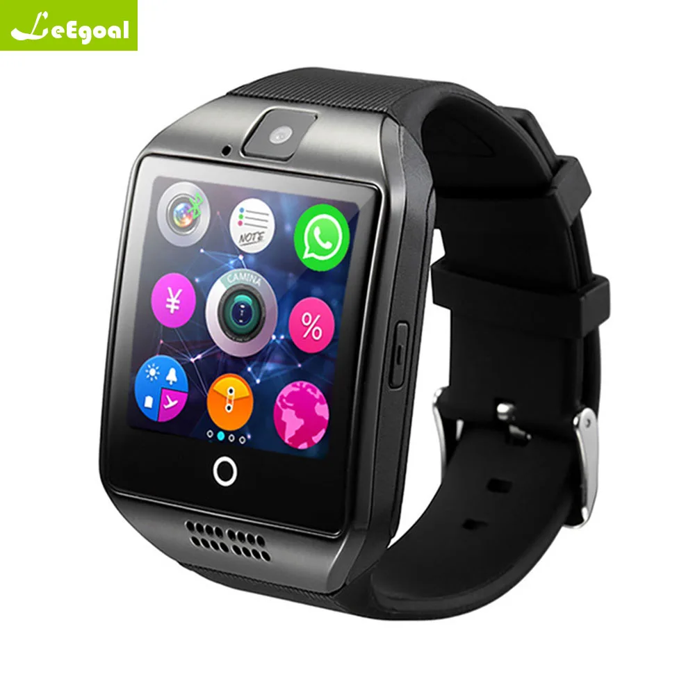 Leegoal Q18 Smart Watch Support Sim TF Card Phone Call Push Message Camera Bluetooth Connectivity For IOS Android Phone pk Y1 A1
Leegoal Q18 Smart Watch Support Sim TF Card Phone Call Push Message Camera Bluetooth Connectivity For IOS Android Phone pk Y1 A1