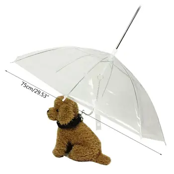 Portable Transparent Walking Small Dog Cat Pet Umbrella With Chain Keep Dry In Rain Outdoor Gear Tool
Portable Transparent Walking Small Dog Cat Pet Umbrella With Chain Keep Dry In Rain Outdoor Gear Tool