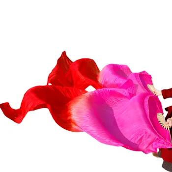 Hits 2018 High selling women Quality Silk Belly Dance Fan Dance 100% Real Silk Veils 1 pair fuchsia + red
Hits 2018 High selling women Quality Silk Belly Dance Fan Dance 100% Real Silk Veils 1 pair fuchsia + red