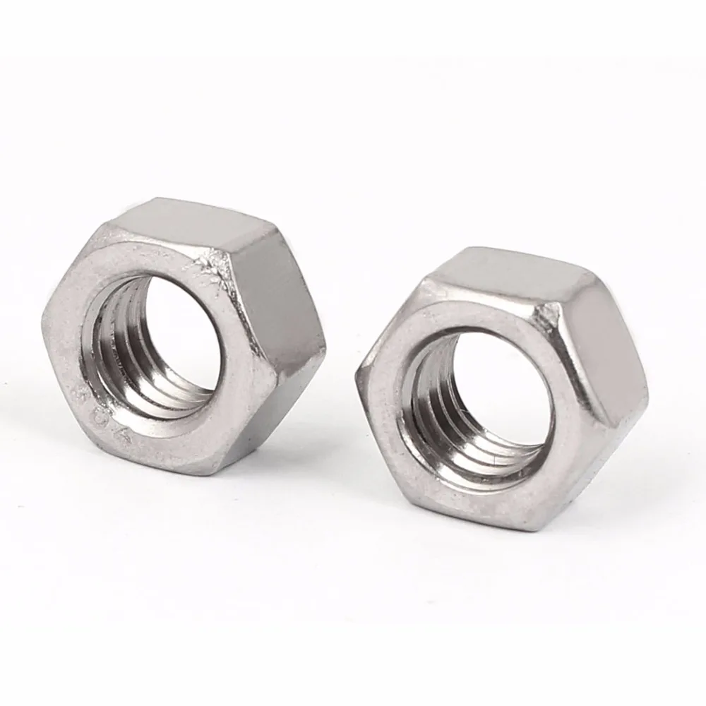 UXCELL High Quality 10PCS 3/8 inch 16 Thread Count 304 Stainless Steel Hex Nut Fastener Silver Tone for Matching Screws or Bolts
UXCELL High Quality 10PCS 3/8 inch 16 Thread Count 304 Stainless Steel Hex Nut Fastener Silver Tone for Matching Screws or Bolts