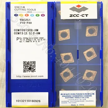 ZCC-CT CCMT09T308-HM YBC251 10pcs/box New original cutting tool carbide insert for CNC
ZCC-CT CCMT09T308-HM YBC251 10pcs/box New original cutting tool carbide insert for CNC
