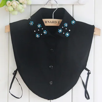 Blue Beads Stones Diamond Diecky Fake collar Womens Clothes Accessories Adjust Detachable Collars Chiffon For Sweater Sweashirt
Blue Beads Stones Diamond Diecky Fake collar Womens Clothes Accessories Adjust Detachable Collars Chiffon For Sweater Sweashirt