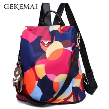 Women Multifuction Travel Bagpack Waterproof Oxford Backpack Famous Brand School Shoulder Bag for Teenager Girl Mochila Feminina
Women Multifuction Travel Bagpack Waterproof Oxford Backpack Famous Brand School Shoulder Bag for Teenager Girl Mochila Feminina