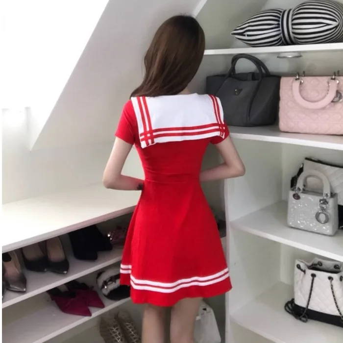 Uniform Summer Dresses Zipper Patchwork Pleated Dress Mori Girl Japan Casual Sailor Lolita Dress Harajuku Vestidos Club Party
Uniform Summer Dresses Zipper Patchwork Pleated Dress Mori Girl Japan Casual Sailor Lolita Dress Harajuku Vestidos Club Party