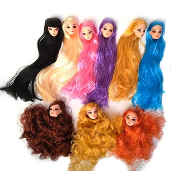 1pcs 3D Eyes Beauty Head Long Hair Doll Head Toys For girl Dolls Girls Gift Only Head
1pcs 3D Eyes Beauty Head Long Hair Doll Head Toys For girl Dolls Girls Gift Only Head