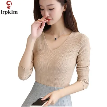 Ladies Top Spring Sweater 2018 New Women's Long-sleeved V-neck Bottoming Short Crop Hooded Sweater Slim Thin Sweater CH244
Ladies Top Spring Sweater 2018 New Women's Long-sleeved V-neck Bottoming Short Crop Hooded Sweater Slim Thin Sweater CH244