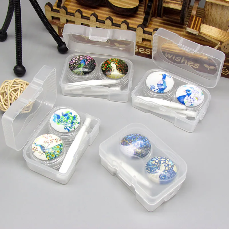 12 Piece Hand Drawn Peacock Animal Storage Pencil Contact Dual Lens Box / Companion Eyeglasses Case / Wholesale
12 Piece Hand Drawn Peacock Animal Storage Pencil Contact Dual Lens Box / Companion Eyeglasses Case / Wholesale