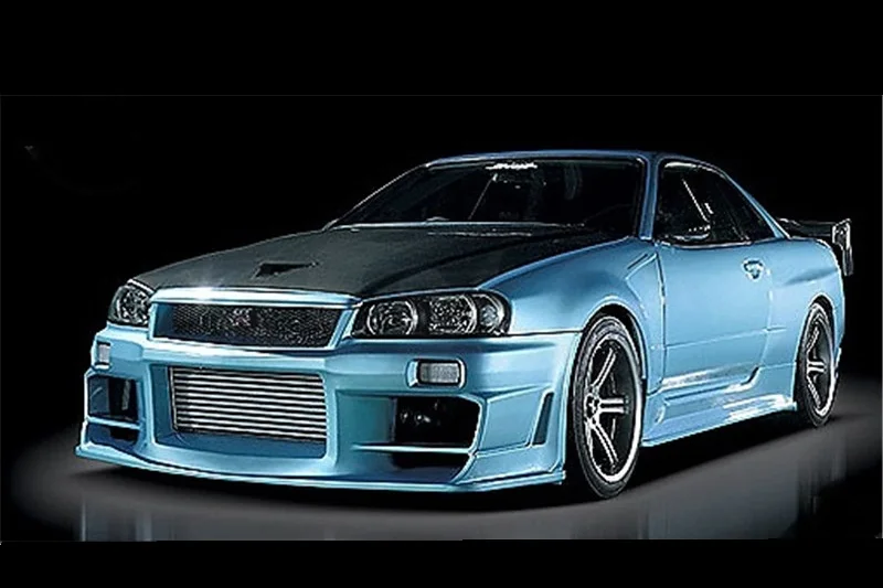 Боди из стекловолокна и ФАП для стайлинга автомобиля подходит моделей 99 02 Skyline R34