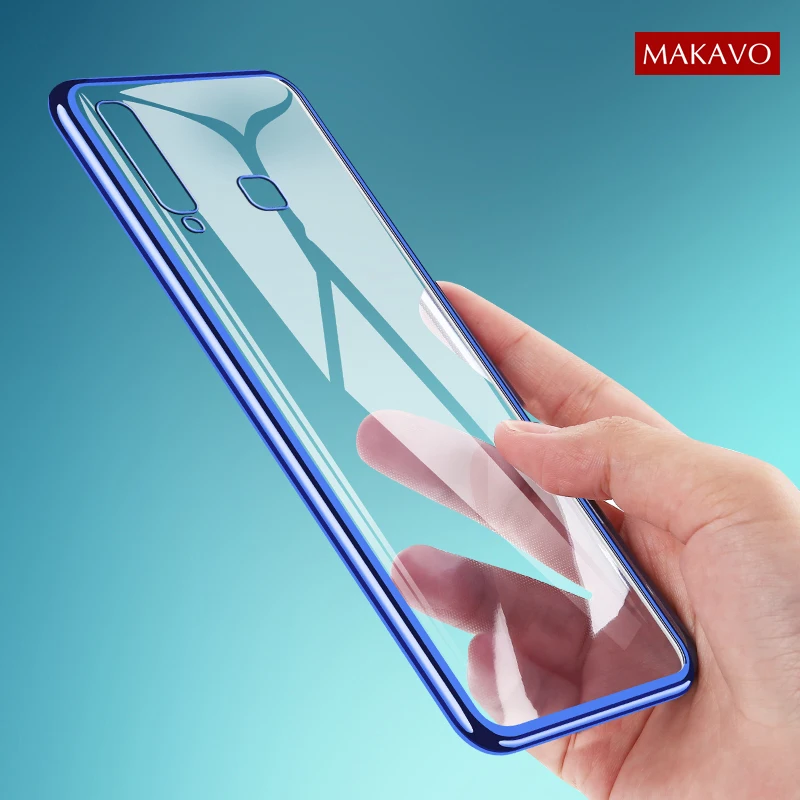 MAKAVO For Samsung Galaxy A9 2018 Case Luxury Plating Soft Clear Cover Phone Cases For Samsung A7 2018
MAKAVO For Samsung Galaxy A9 2018 Case Luxury Plating Soft Clear Cover Phone Cases For Samsung A7 2018