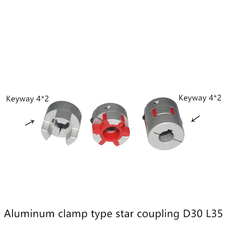 D30mm L35mm coupler keyway large torque elasticity Encoder plum coupling elastic clamp Jaw spider CNC Stepper motor
D30mm L35mm coupler keyway large torque elasticity Encoder plum coupling elastic clamp Jaw spider CNC Stepper motor