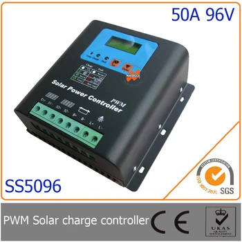 50A 96V PWM Solar Charge Controller with LED&LCD Display, Auto-Identification Voltage, MCU design with excellent performance
50A 96V PWM Solar Charge Controller with LED&LCD Display, Auto-Identification Voltage, MCU design with excellent performance