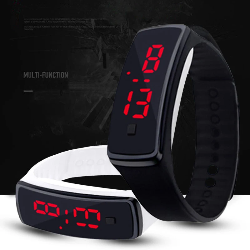 Brand Casual Outdoor Silicone Girl Women Watches Fashion Red LED Digital Sports Bracelet clock Men 11 Colors Wristwatch relogio
Brand Casual Outdoor Silicone Girl Women Watches Fashion Red LED Digital Sports Bracelet clock Men 11 Colors Wristwatch relogio