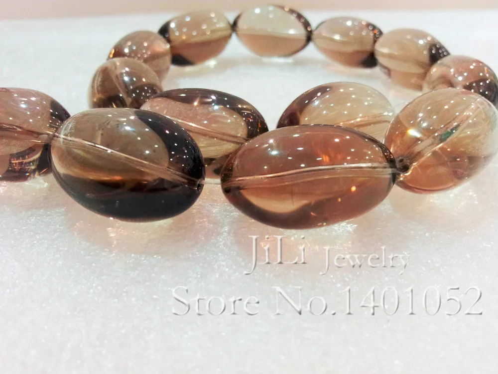 Amazing!!! 5A Quality Natural Smoky Quartz Irregular Shape Big beads about 18x29mm-18x30mm Free Shipping DIY Jewelry Making
Amazing!!! 5A Quality Natural Smoky Quartz Irregular Shape Big beads about 18x29mm-18x30mm Free Shipping DIY Jewelry Making