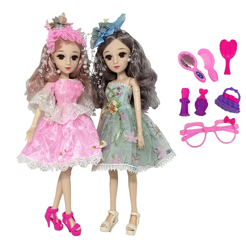 1/4 Doll With Makeup Accessories Dress Headwear 26 Moveable Joints Female Figure Princess Doll DIY Toy Gifts For Girls
1/4 Doll With Makeup Accessories Dress Headwear 26 Moveable Joints Female Figure Princess Doll DIY Toy Gifts For Girls