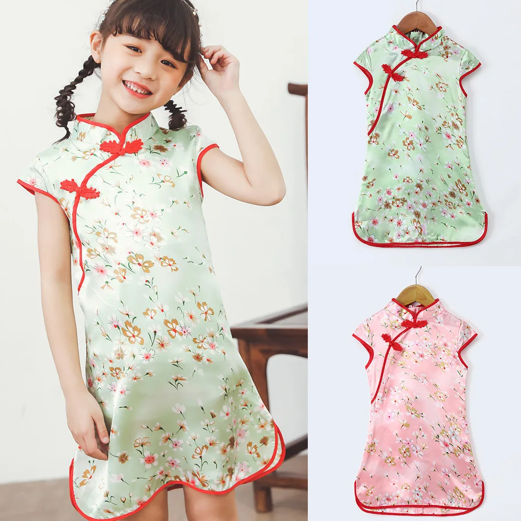Toddler Baby Girls Kids Flowers Cheongsam Floral Party Princess Dresses Chinese style Chiffon Silk Red edge antiquity Dress
Toddler Baby Girls Kids Flowers Cheongsam Floral Party Princess Dresses Chinese style Chiffon Silk Red edge antiquity Dress