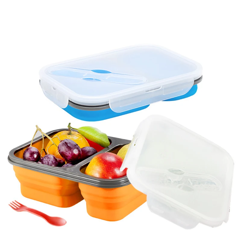 Lunch Food Box Meal Box Food Dish Ware Grade Divide Portable Student Food Boxes Picnic Folding Snack Microwave Container Utensil
Lunch Food Box Meal Box Food Dish Ware Grade Divide Portable Student Food Boxes Picnic Folding Snack Microwave Container Utensil