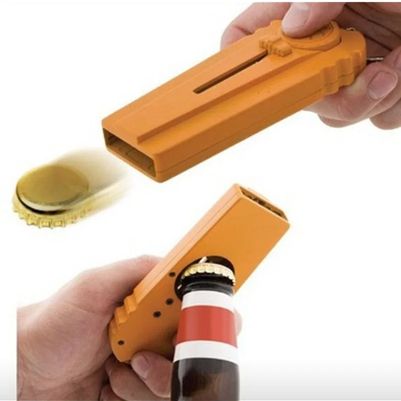 Creative Beer Opener Bar Tools Mini Pratical Cap Launcher Bottle Opener Portable Beer Bottle Openers Open Beer Bar Accessories
Creative Beer Opener Bar Tools Mini Pratical Cap Launcher Bottle Opener Portable Beer Bottle Openers Open Beer Bar Accessories