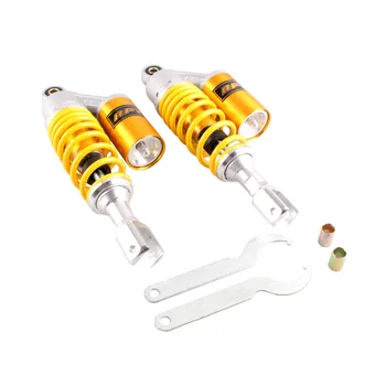 Motorcycle Aluminum 11'' 280mm One Pair New Air Shock Absorbers Clevis Scooter Moped Yellow
Motorcycle Aluminum 11'' 280mm One Pair New Air Shock Absorbers Clevis Scooter Moped Yellow