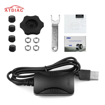 TPMS Car Tire Pressure Alarm Monitor System Display Intelligent Temperature Warning with 4 sensors
TPMS Car Tire Pressure Alarm Monitor System Display Intelligent Temperature Warning with 4 sensors