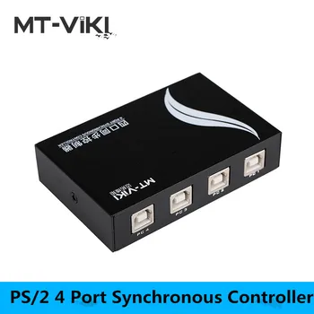 MT-VIKI 4 Port USB Synchronous Controller, keyboard and mouse synchronizer for Multiple PCs Game Control, with cables
MT-VIKI 4 Port USB Synchronous Controller, keyboard and mouse synchronizer for Multiple PCs Game Control, with cables