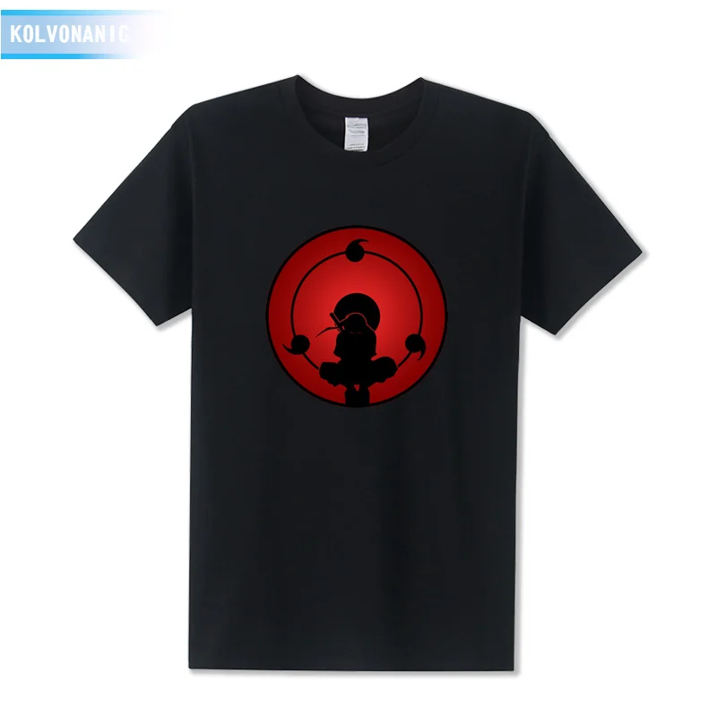 KOLVONANIG Uchiha Itachi Write wheel eye pattern Printed T-Shirts 2019 Summer cool Men's O Neck t shirt For Man's Short Sleeve
KOLVONANIG Uchiha Itachi Write wheel eye pattern Printed T-Shirts 2019 Summer cool Men's O Neck t shirt For Man's Short Sleeve