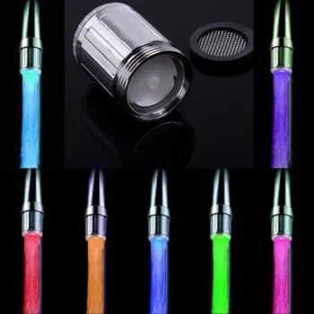 Hot Sale Kitchen Water Tap Glow Shower LED Faucet Temperature Sensor Light 3 Color LED Light Faucet
Hot Sale Kitchen Water Tap Glow Shower LED Faucet Temperature Sensor Light 3 Color LED Light Faucet