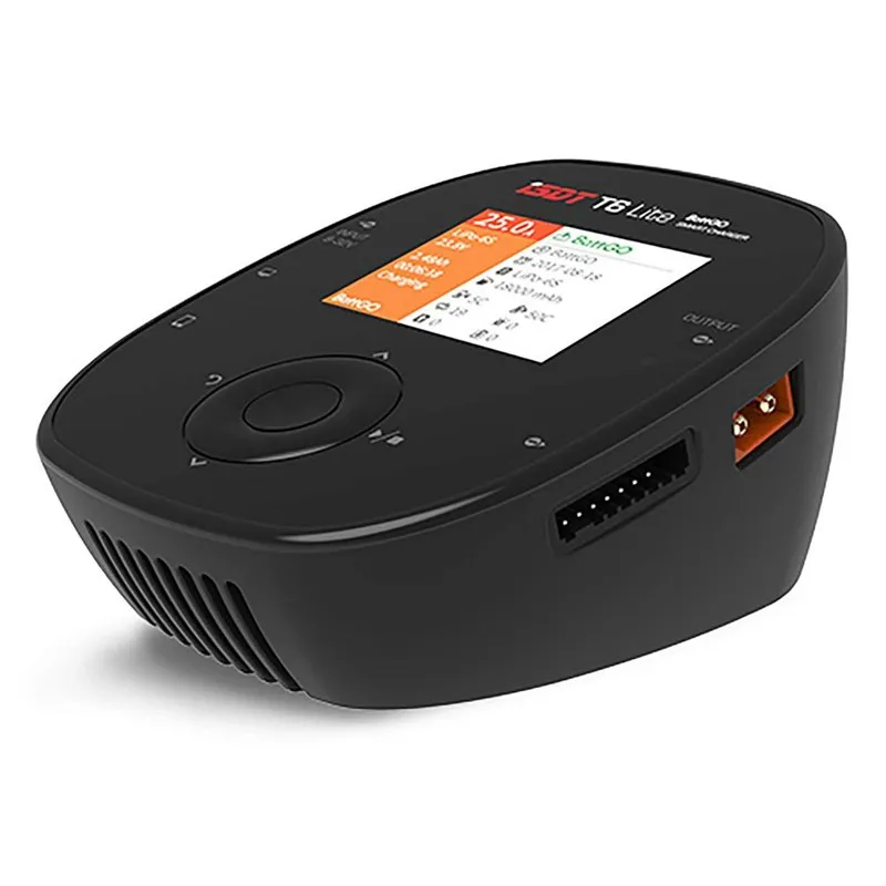 ISDT T6 Lite 600W 25A Smart Battery Balance Charger for 2S-6S Lipo Battery for Drone Battery Model Aircraft Bettery
ISDT T6 Lite 600W 25A Smart Battery Balance Charger for 2S-6S Lipo Battery for Drone Battery Model Aircraft Bettery