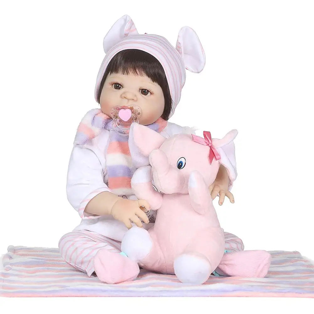 New 56cm Simulation Baby Toy Soft Children Kids Newborn Reborn Doll Birthday Gift
New 56cm Simulation Baby Toy Soft Children Kids Newborn Reborn Doll Birthday Gift