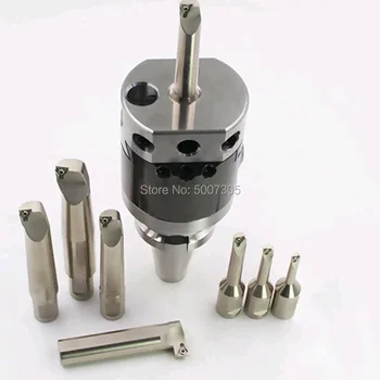 Precision NBH2084 8-280mm Boring Head System+BT40 M16 Holder +8pcs 20mm Boring Bar Boring rang 8-280mm Boring Tool Set
Precision NBH2084 8-280mm Boring Head System+BT40 M16 Holder +8pcs 20mm Boring Bar Boring rang 8-280mm Boring Tool Set