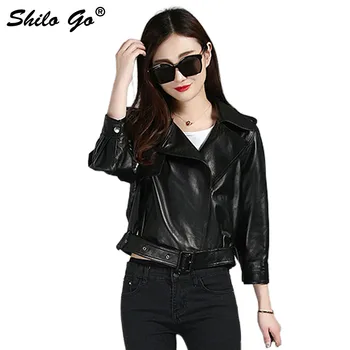 SHILO GO Leather Jacket Womens Autumn Fashion sheepskin genuine leather Jacket Epaulet big lapel long Puff Sleeve concise loose
SHILO GO Leather Jacket Womens Autumn Fashion sheepskin genuine leather Jacket Epaulet big lapel long Puff Sleeve concise loose